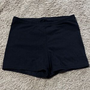 Old Navy Black Girls' Stretch Bike Shorts